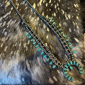 Faux squash blossom.